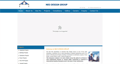 Desktop Screenshot of neodesignindia.com